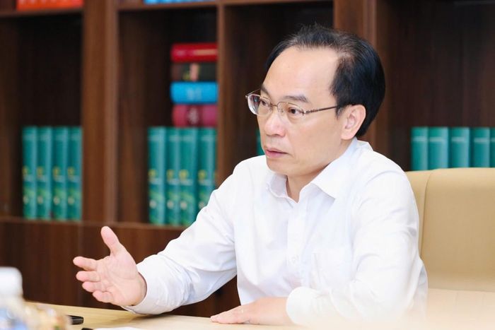 Bộ trưởng Bộ GD-ĐT Hoàng Minh Sơn. Ảnh: Moet.