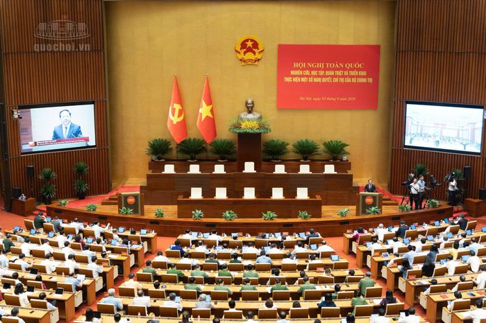 Quang cảnh hội nghị sáng 3/9.