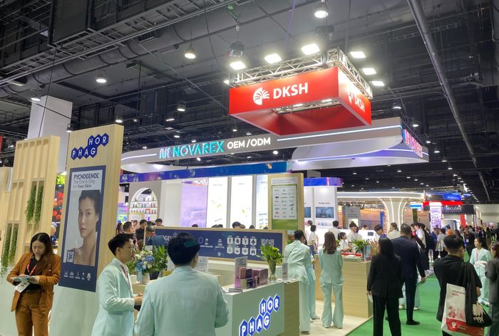 Vitafoods Asia 2026 diễn ra tại Bangkok, Thái Lan. (Ảnh: Đại Việt)