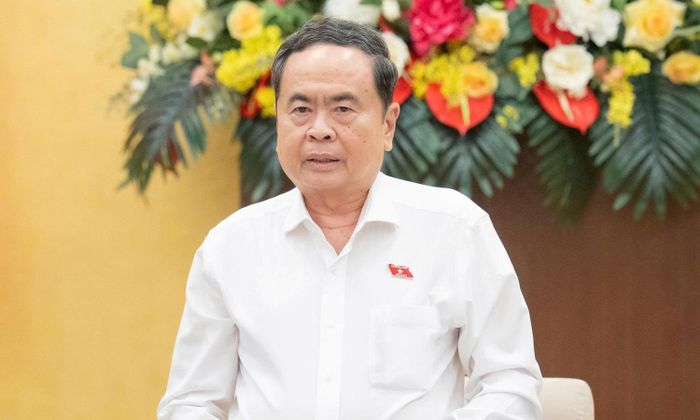 Chủ tịch Quốc hội Trần Thanh Mẫn. (Ảnh: Media Quốc hội)