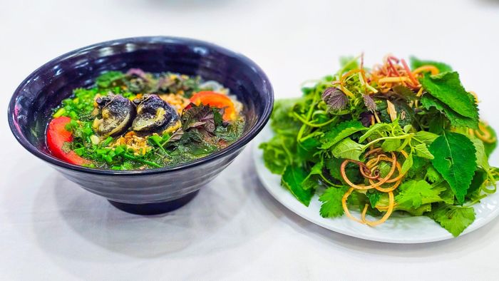Món bún ốc mang bản sắc Hà Thành. Ảnh: Nguyên Hưng 