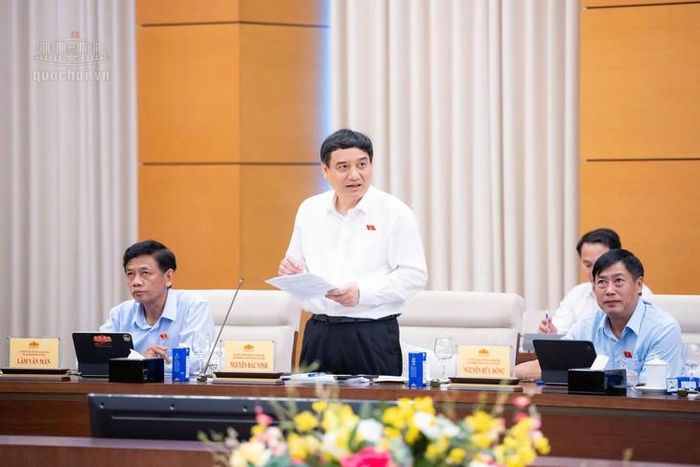 Chủ nhiệm Ủy ban Văn hóa và Xã hội Nguyễn Đắc Vinh. Ảnh: Media Quốc hội