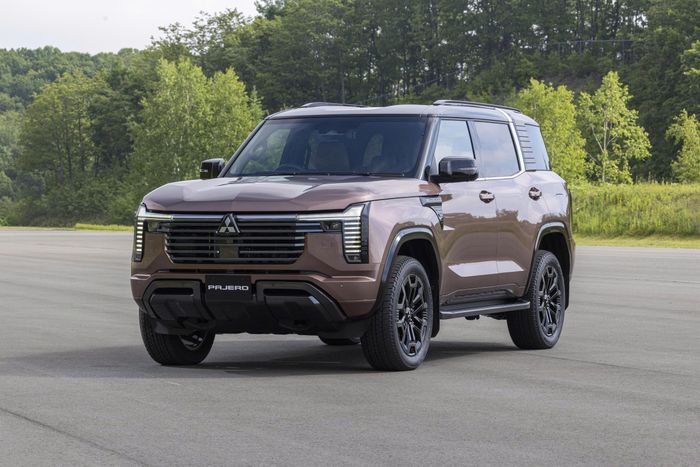  Pajero nguyên bản sở hữu "chất off-road" biểu tượng của Mitsubishi. Ảnh: Mitsubishi.