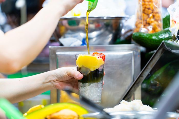  Xoa xoa hạt lựu là món đặc sản gắn liền với hình ảnh Đà Nẵng. 