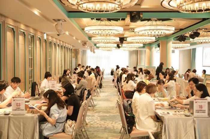 Hoạt động xúc tiến xuất khẩu sách Hàn Quốc tại Đài Bắc, Đài Loan (Trung Quốc) năm 2025. Ảnh: Bộ Văn hóa, Thể thao và Du lịch Hàn Quốc.