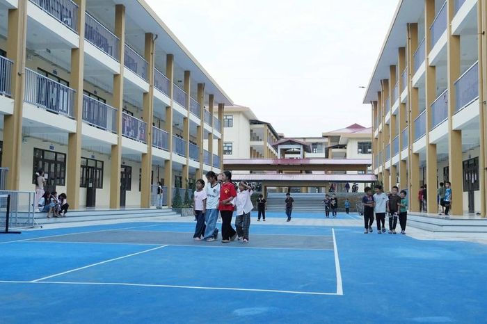 Hơn 1000 học sinh con em đồng bào dân tộc được học tại Trường Phổ thông nội trú liên cấp Tiểu học và Trung học cơ sở Pa Tần