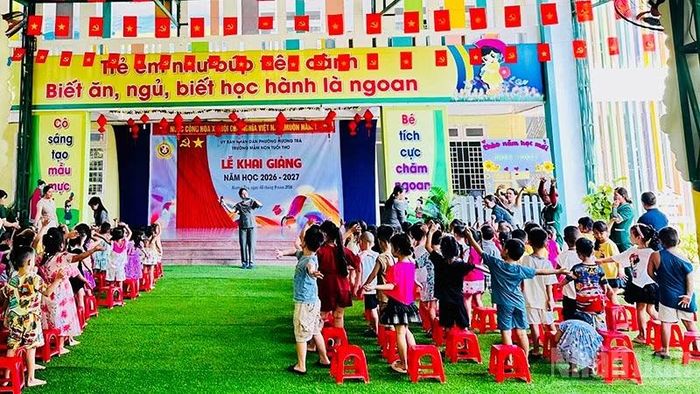 Năm học 2026-2027, trên địa bàn phường Hương Trà có 5 trường học, gồm 3 trường công lập. (Ảnh: Anh Quân)