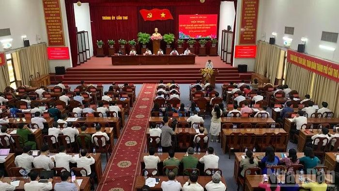 Quang cảnh hội nghị. (Ảnh: THANH TÂM)