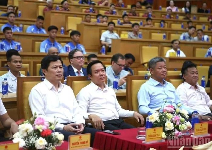  Các đại biểu tham dự sự kiện. (Ảnh: MAI TÚ) 