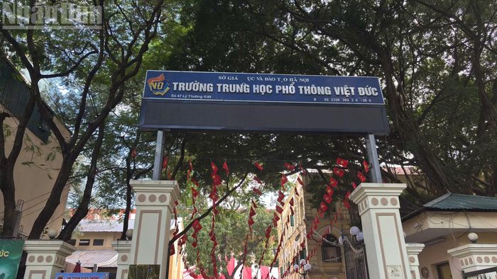 Năm học 2026-2027, thầy và trò Trường trung học phổ thông Việt Đức (Hà Nội) trở lại trường trong diện mạo hoàn toàn mới.