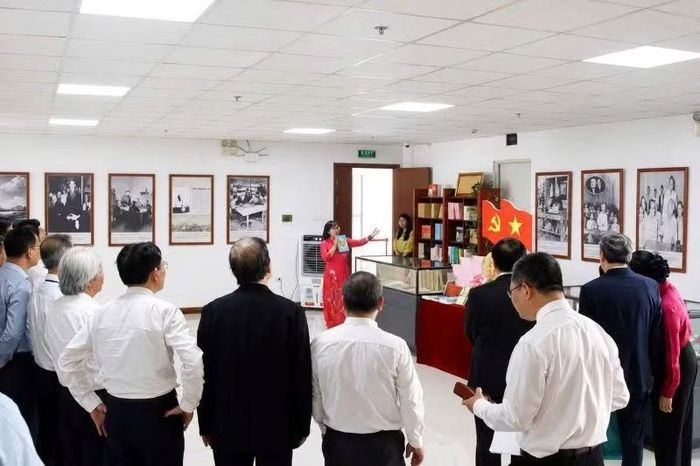 "Không gian văn hóa Hồ Chí Minh" góp phần giáo dục truyền thống, tư tưởng cách mạng cho các thế hệ cán bộ Viện Hàn lâm.