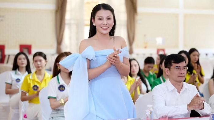 Thạc sĩ Đàm Hương Thủy, Trưởng Ban tổ chức cuộc thi. (Ảnh: BAN TỔ CHỨC)