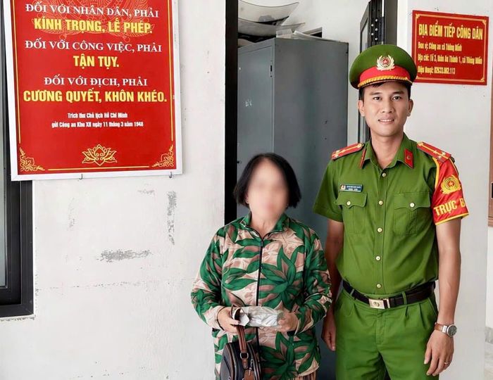 Bà T được Công an xã giải thích nên đã không chuyển tiền cho các đối tượng xấu.