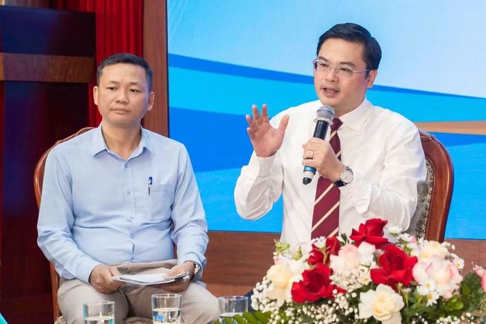 TS. Đặng Văn Huấn, Phó Vụ trưởng Vụ Giáo dục Đại học (Bộ GD&ĐT) chia sẻ tại diễn đàn.