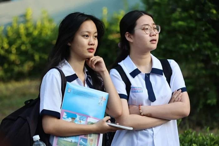 Thí sinh dự thi đánh giá năng lực của ĐH Quốc gia TP. Hồ Chí Minh. (Ảnh: Quỳnh Trần)