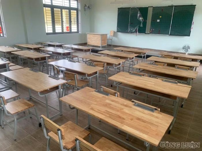 Đến nay các trường đã hoàn thiện đầy đủ điều kiện học tập, sinh hoạt cho học sinh nội trú, bán trú
