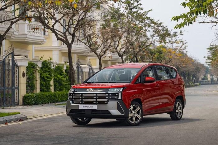 Người tiêu dùng mua xe Hyundai Stargazer trong tháng 9 có thể tiết kiệm được khoản chi phí tương đương đến 24% giá niêm yết. Ảnh: HTV