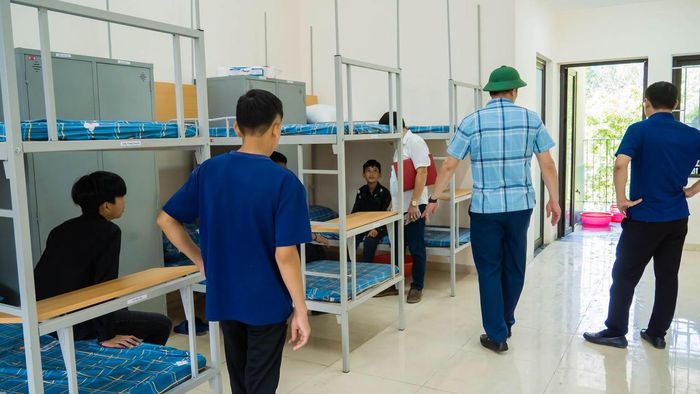Khu nội trú của học sinh (Ảnh: Truyền hình Mường Khương)