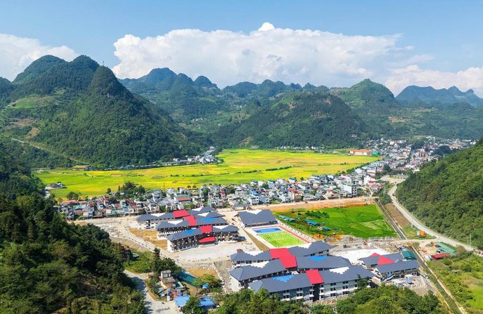  Trường được chọn làm điểm cầu trung tâm của Lễ khánh thành các trường nội trú liên cấp và khai giảng năm học 2026-2027 trên toàn quốc. (Ảnh: Nguyễn Hải)