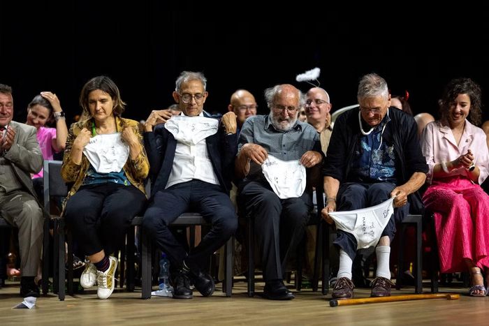 Hình ảnh lễ trao giải Ig Nobel 2026. (Ảnh: AP)