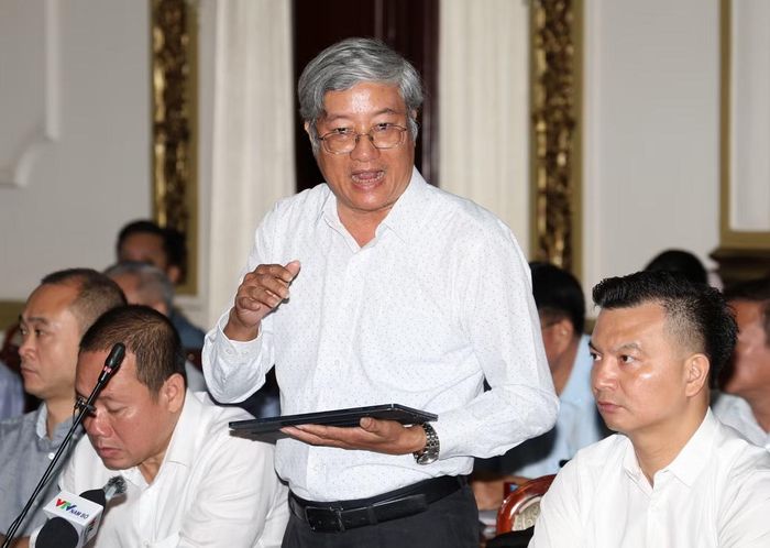 Phó Viện trưởng Viện Nghiên cứu phát triển TPHCM Phạm Bình An. Ảnh: Ngô Tùng