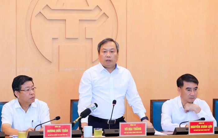 Chủ tịch UBND TP. Hà Nội Vũ Đại Thắng chủ trì phiên họp UBND Thành phố thường kỳ tháng 9 năm 2026.