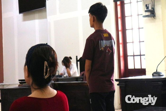 Bị cáo tại phiên tòa phúc thẩm.
