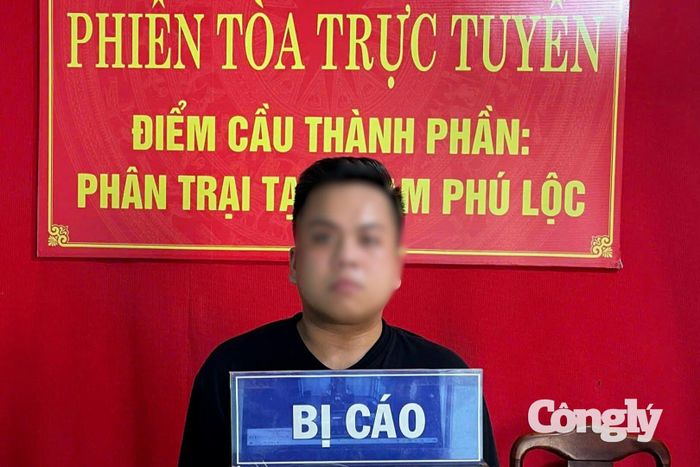 Bị cáo Hà Thúc Tài bị xét xử về tội “Sử dụng trái phép chất ma túy”.