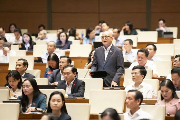 Đại biểu Quốc hội Bế Trung Anh. Ảnh: Hà Giang