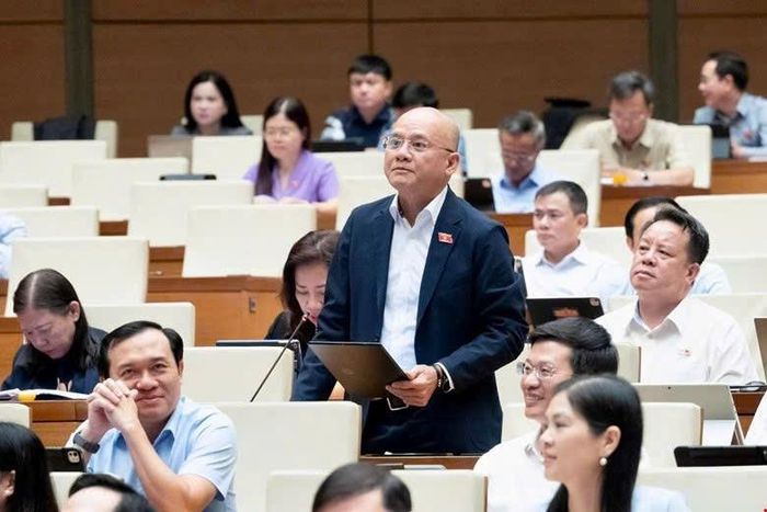 Đại biểu Quốc hội Bế Trung Anh. Ảnh: Hà Giang