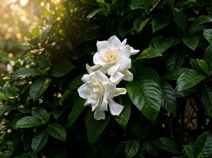 Hoa dành dành.