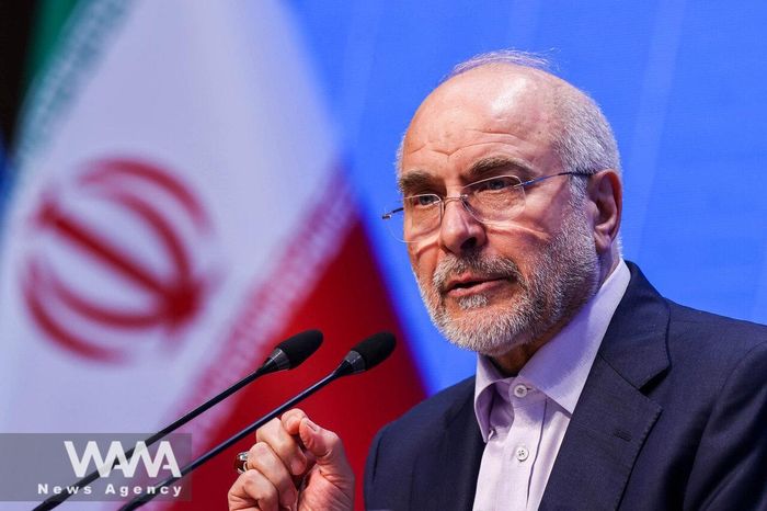 Chủ tịch Quốc hội Iran Mohammad Bagher Ghalibaf. Ảnh: WANA