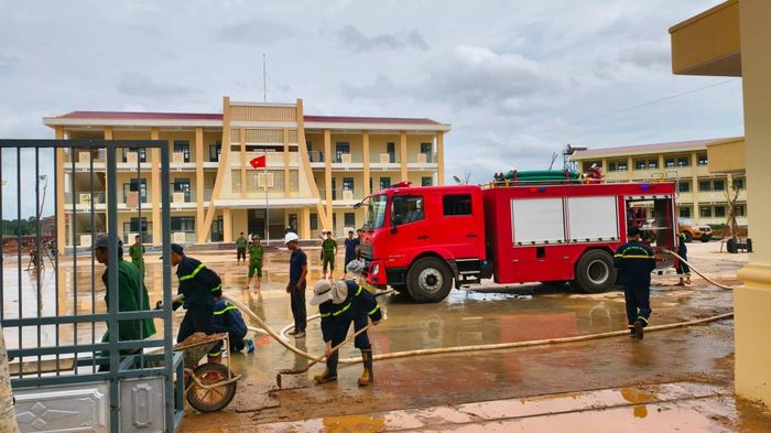 Gia Lai đã cơ bản hoàn thành 7 trường phổ thông nội trú liên cấp vùng biên, sẵn sàng khánh thành và khai giảng. Ảnh: An Ninh Gia Lai.