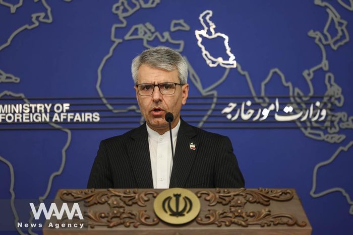 Phát ngôn viên Bộ Ngoại giao Iran Esmaeil Baghaei. Ảnh: WANA