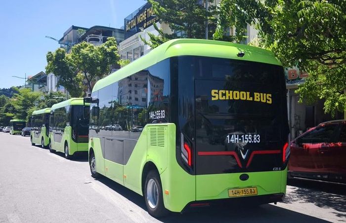  Các tuyến xe buýt điện phục vụ đưa đón học sinh tới trường chính thức vận hành từ ngày 5/9/2026 trong ngày khai giảng năm học mới 2026-2027.