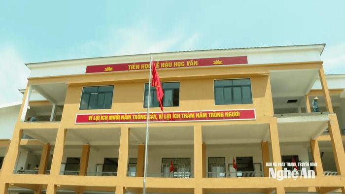 Trường Phổ thông nội trú Tiểu học và THCS Hạnh Lâm đã sẵn sàng chuẩn bị cho năm học mới. Ảnh: Thu Hiền