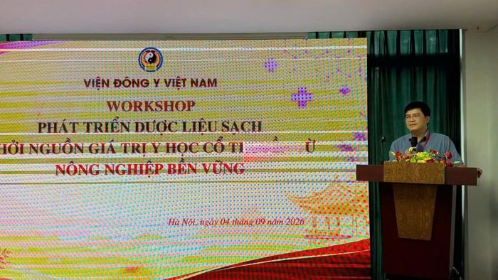 Phó giáo sư Nguyễn Tuấn Hưng - Viện trưởng Viện Đông Y Việt Nam. (Ảnh: PV/Vietnam+)