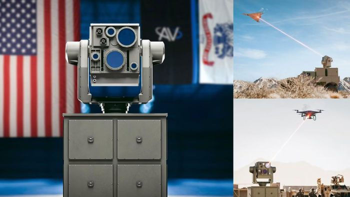 Hệ thống LOCUST X3. Ảnh: AeroVironment