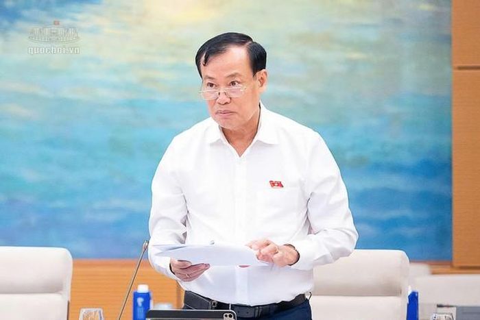 Thượng tướng Lê Tấn Tới, Chủ nhiệm Ủy ban Quốc phòng, An ninh và Đối ngoại (Ảnh: Media Quốc hội).