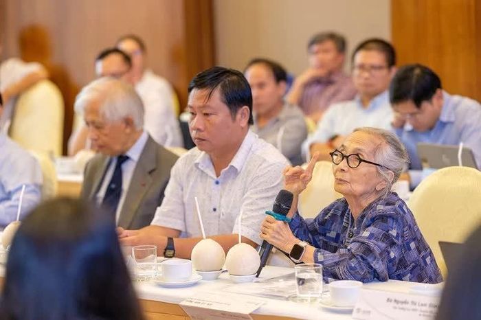 GS Lê Kim Ngọc chia sẻ.