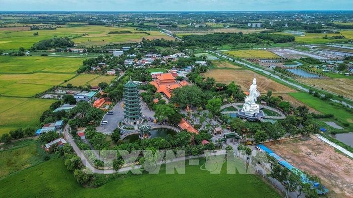 Chùa Thiền Lâm - Gò Kén là một trong những điểm đến văn hóa, tâm linh tiêu biểu của Tây Ninh, góp phần làm phong phú hệ thống di sản và sản phẩm du lịch của địa phương. Ảnh: Giang Phương – TTXVN