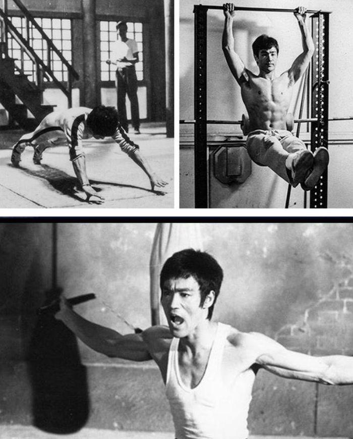 Lý Tiểu Long thời trẻ tại Hồng Kông, khi ông vừa theo học vừa tích cực rèn luyện võ thuật, đặt nền móng cho sự nghiệp sau này.