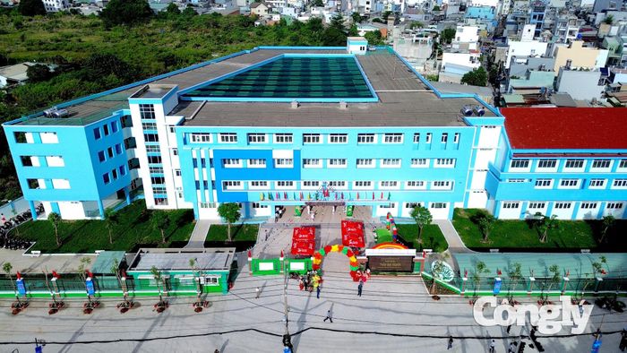 Trường Tiểu học Trần Đại Nghĩa, phường Bình Hưng Hoà (TP.HCM).