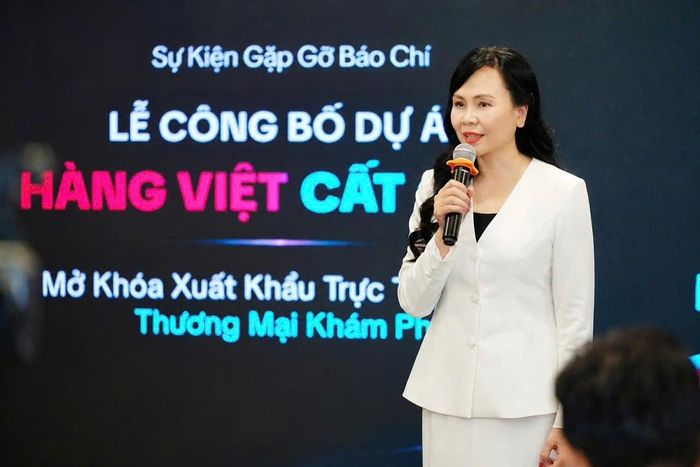 Bà Lê Hoàng Oanh, Cục trưởng Cục Thương mại điện tử và kinh tế số (Bộ Công Thương). Ảnh: BTC