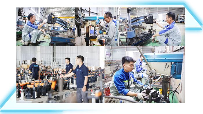 Những hình ảnh tại xưởng sản xuất thực nghiệm, hoàn thiện và ứng dụng kết quả nghiên cứu khoa học, công nghệ của NARIME trong lĩnh vực ô tô.
