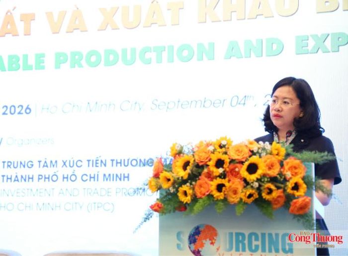 Bà Đỗ Thị Minh Trâm, Phó Cục trưởng Cục Đổi mới sáng tạo, Chuyển đổi xanh và Khuyến công (Bộ Công Thương).
