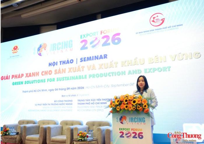 Bà Nguyễn Thảo Hiền, Phó Vụ trưởng Vụ Phát triển thị trường nước ngoài (Bộ Công Thương).