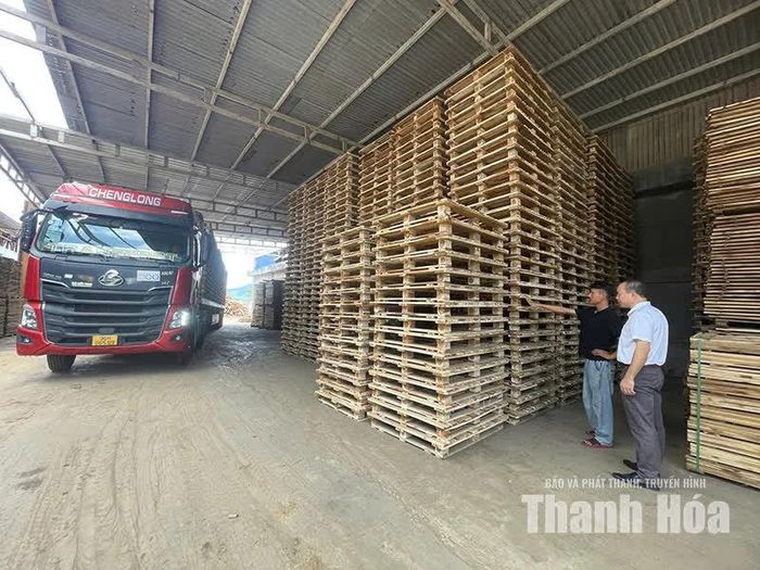 Sản phẩm keo sau chế biến tại Công ty Cổ phần Đầu tư sản xuất và thương mại LHD, xã Xuân Bình.