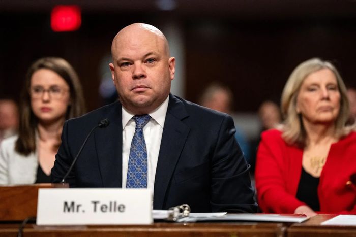 Tổng thống Mỹ Donald Trump bổ nhiệm ông Adam Telle làm quyền Bộ trưởng Lục quân Mỹ. Ảnh Bloomberg.