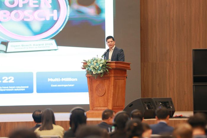 Ông Mike Merceda, Giám đốc Quan hệ Đối tác Doanh nghiệp và Đổi mới sáng tạo mở khu vực châu Á - Thái Bình Dương (APAC), Plug and Play. Ảnh: NIC
